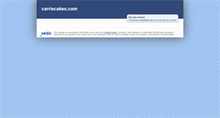 Desktop Screenshot of carriecakes.com